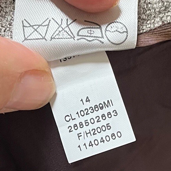 Classique Entier Wool Trouser Pants 4 - Picture 11 of 11